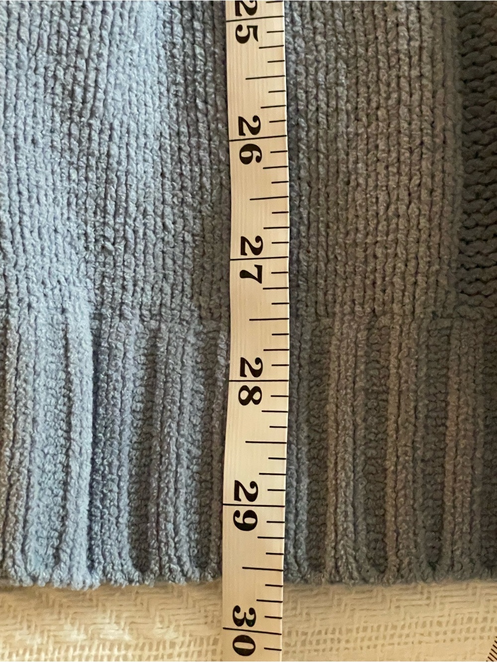 J. Jill Chemise Cable-Knit Crewneck Sweater - Dusty Blue 4X - Picture 7 of 7